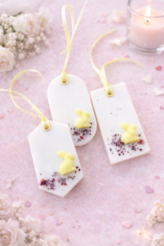 GOLD ORCHID 1 τμχ Αρωματικά ντουλάπας από φυτικό κερί